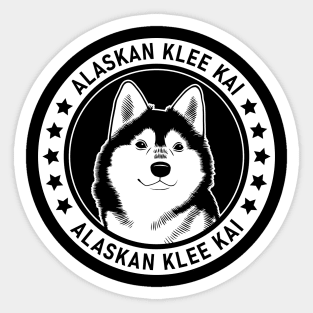 Alaskan Klee Kai Fan Gift Sticker